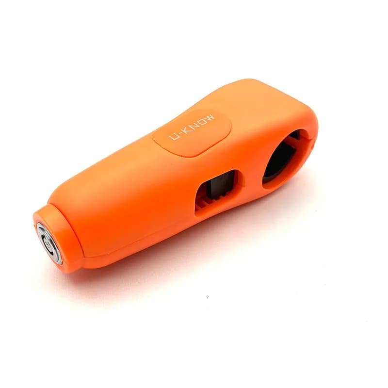 image-Manufacturers electric handlebar lock brake lock motorcycle handlebar anti-theft lock scooter bicycle handlebar horn lock modification