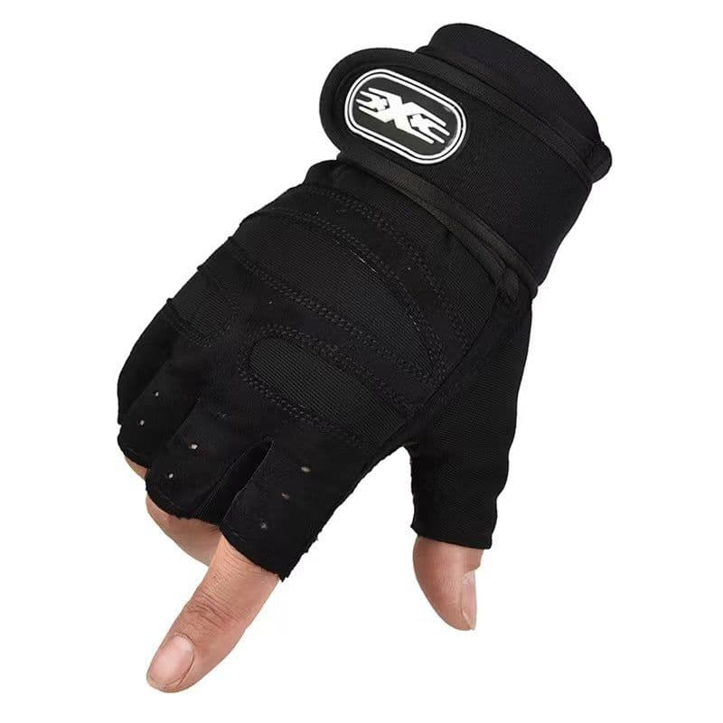 image-Laughing Fitness Cycling Gloves - Red XL Unisex