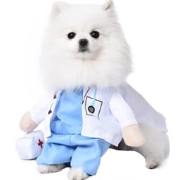 image-Dog Halloween Costume - Knife Transformation Outfit Polyester
