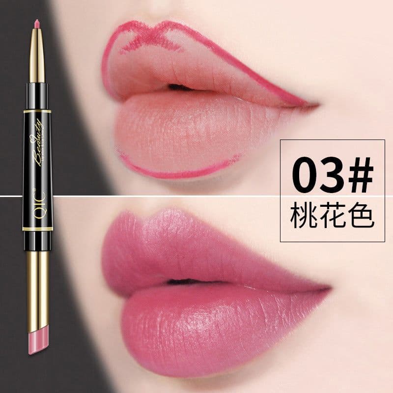 image-QIC Double-Headed Lipstick Liner 2-in-1 - Coral