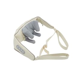 image-Xiling Neck Massager - Grey, Multifunctional, 6 Heads, Hot Compress, 3rd Gear
