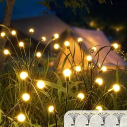 image-Solar LED Firefly Lamp - Outdoor Garden Waterproof