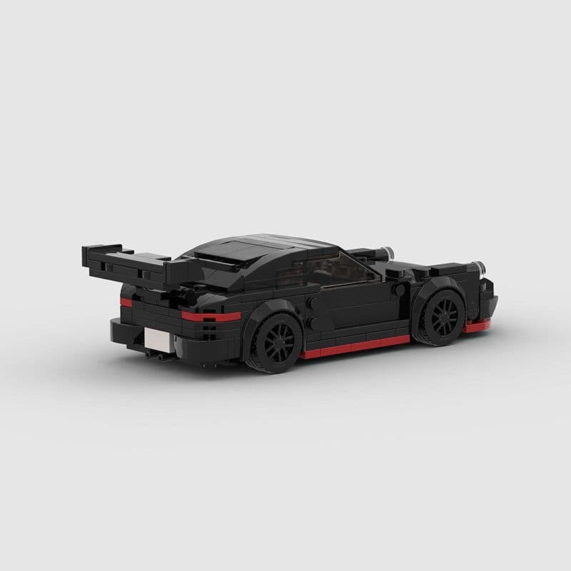 image-Children's Toy Car Racing Model Building Blocks