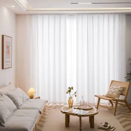 image-Spring Gate Polyester Fishbone Curtain - Modern Opaque Thickened Sun-Drying Wear-Resistant