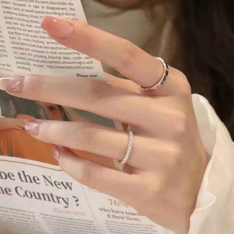 image-Official Couples Rings - Fresh & Sweet Korean Style Copper Jewelry - 2023