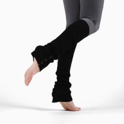 image-MeiKan Knee-Length Ballet Dance Socks - Women's Warm Sports Socks