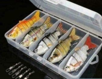 image-Hengjia 7 Section Bionic Fishing Bait - Freshwater/Sea
