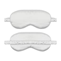 image-Pinying Double-Sided Silk Eye Mask - Tender Pink