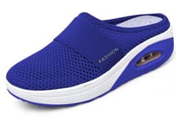 image-Women's Baotou Mesh Slippers Black Size 43