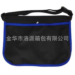 image-Cross-border portable pickleball tennis ball collection bag training sports single large-capacity outdoor waist bag