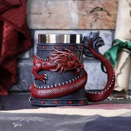 image-Bohong Golden Dragon Goblet Beer Mug, 128ml Stainless Steel