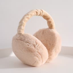 image-Endow the Virtuous Earmuffs - Beige Plush Windproof