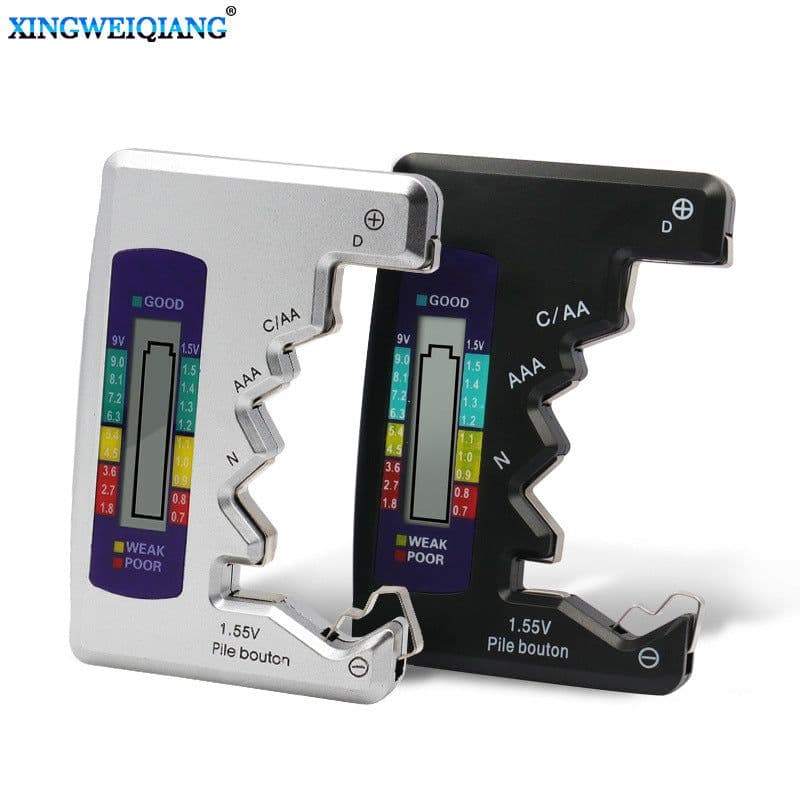 image-Xing Weiqiang Battery Tester - 1.5V 9V Black