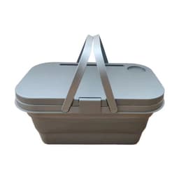 image-Yuxia Picnic Basket - Army Green Foldable 47x29x24cm