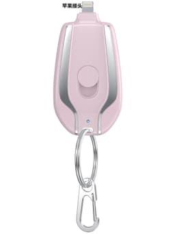 image-Mini Power Bank 1500mAh - Pink USB-C