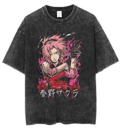 image-Cuifu Anime Print T-Shirt - Dark Retro Short Sleeve