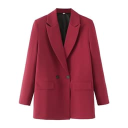 image-Women's Small Suit - Milky Apricot Polyester L Slim