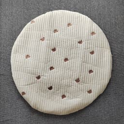image-INS new baby round crawling mat game mat removable and washable floor mat exquisitely embroidered baby tent carpet