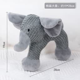 image-Crown Plush Teddy Dog Toy for Small Breeds, Bichon Frize (65 characters)
