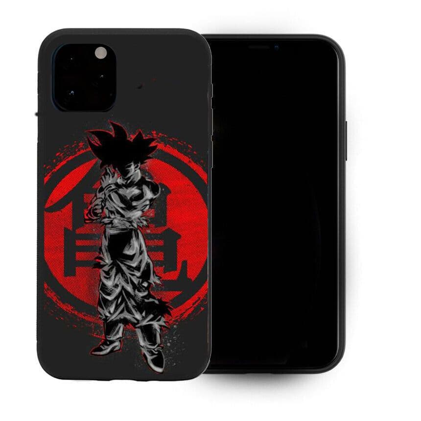 image-Suitable for iPhone15 anime Dragon Ball Goku mobile phone case
