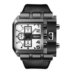 image-Oulm Quartz Men's Watch Square Brown HP3364