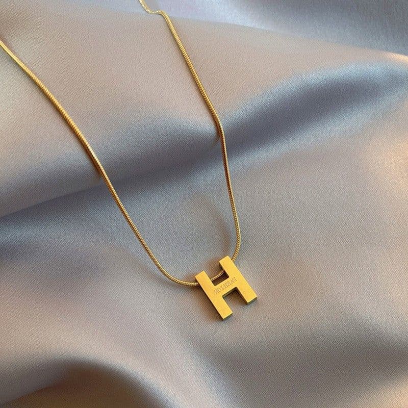 image-Titanium Steel Diamond Necklace - Women's Clavicle Chain