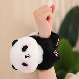 image-Zoo Red Panda Plush Toy - Animal Bracelet Slap Ruler Gift for Kids