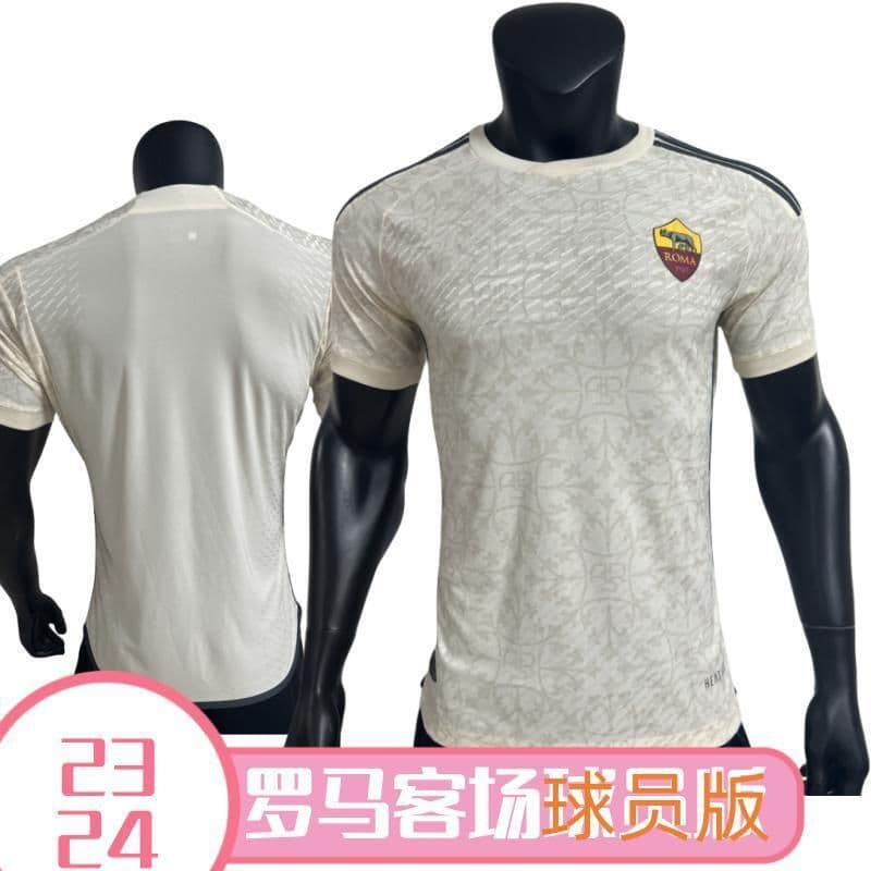 image-Roma 23/24 Away Football Jersey - Player Edition 2XL