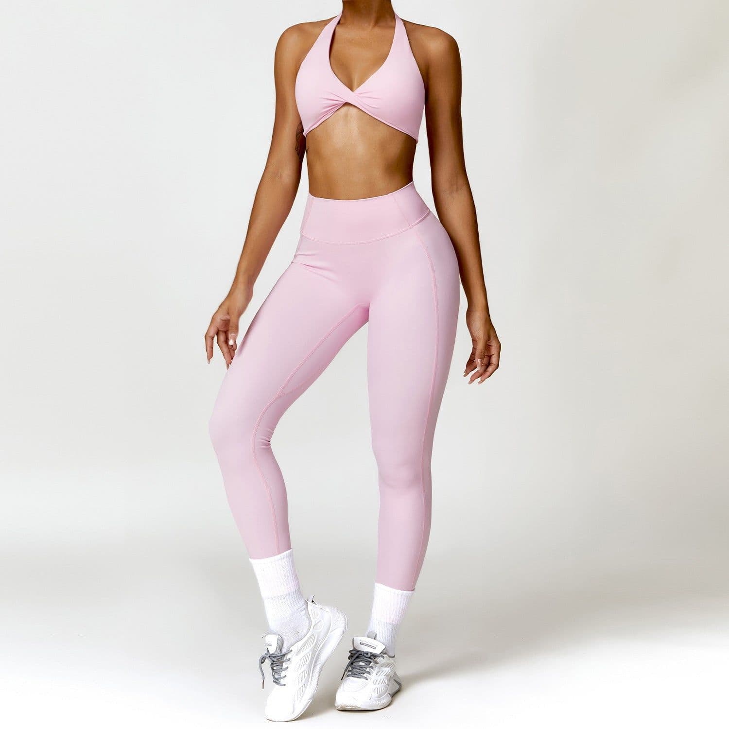 image-Zechuang Women's Yoga Set - Quick-Drying Fitness Sportswear