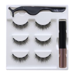 image-Magnetic False Eyelashes 5 Pairs 8-15mm Thick