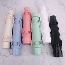image-Sushi Tube Mold Barrel - Green Plastic Sushi Tool