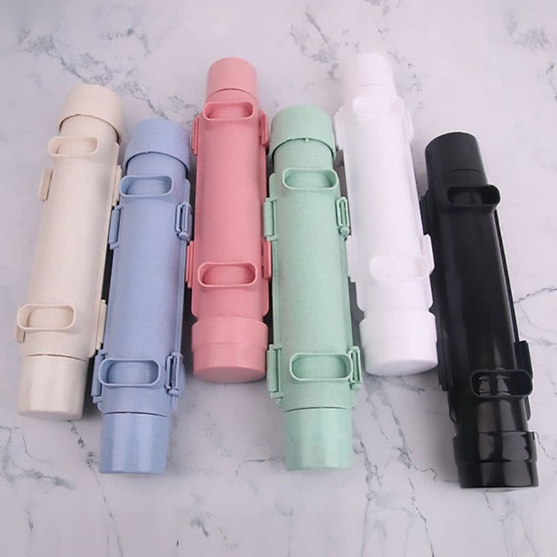 image-Sushi Tube Mold Barrel - Green Plastic Sushi Tool