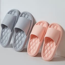 image-Non-slip Eva Thick Bottom Men's/Women's Bathroom Slippers Summer Outdoor Wear