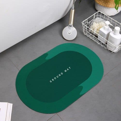 image-Diatom Mud Foot Pad - Silver 40x60cm Oval