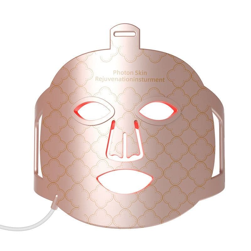 image-Phototherapy LED Skin Rejuvenation Mask - Pink 368 Light Device