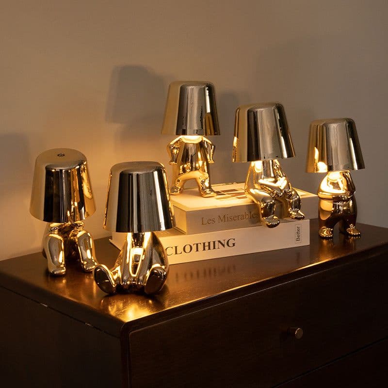 image-Refresh Three-Color Decorative Lamp - Silver