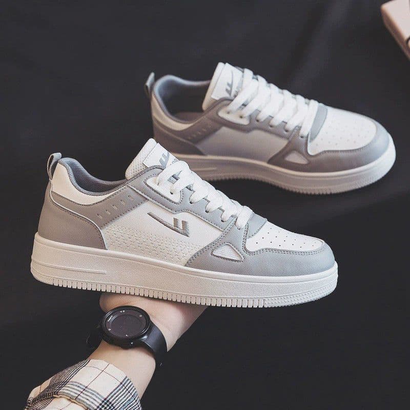 image-Warrior Pull Back Unisex Casual Sneakers White