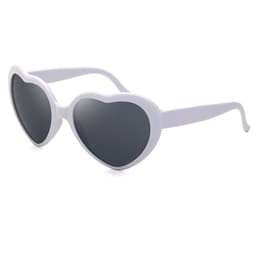 image-Mori Fox Heart Sunglasses - Black UV400