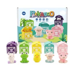 image-Rainbow House Montessori Counting Toys - Dinosaur Series 5-Pack for Kids