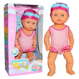 image-Spot cross-border new children's beach swimming pool swimming doll summer interactive electric doll water