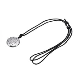image-Foreign trade fashion hot sale manufacturers wholesale trend personality all-match couple models round card wax rope cross chain alloy necklace