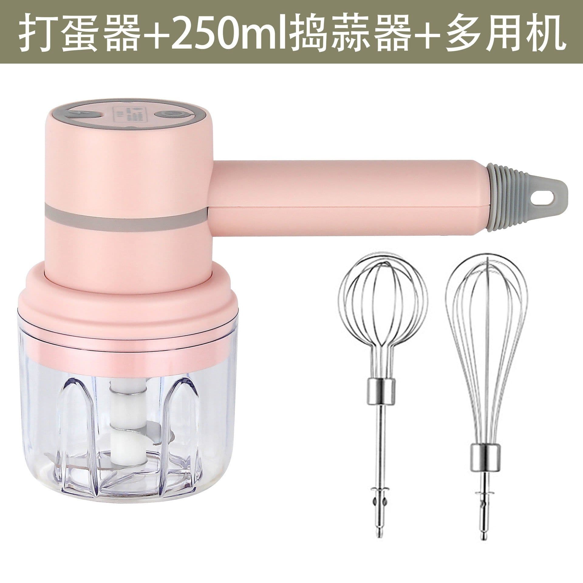 image-VANGO Hand Mixer ZM-12 Pink 150W 3-Gear