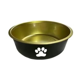 image-Large Capacity Stainless Steel Dog Bowl with Neck Guard
