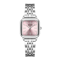 image-Women's Fashion Watch - Versatile Steel Belt Quartz Simple Design