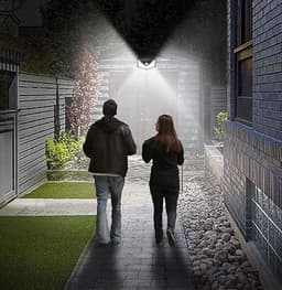 image-114LED Solar Wall Lamp IP65 Induction 12-16hr Outdoor Garden Villa Lamp
