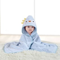 image-Mu Mu Xiong Baby Swaddle Quilt - Elk Coffee Coral Fleece 105cm Newborn
