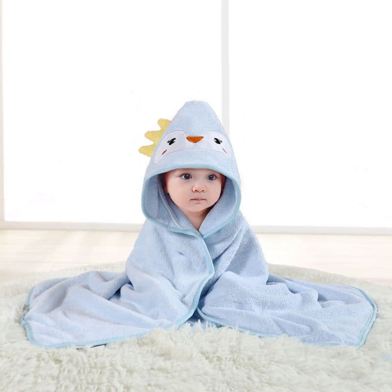 image-Mu Mu Xiong Baby Swaddle Quilt - Elk Coffee Coral Fleece 105cm Newborn