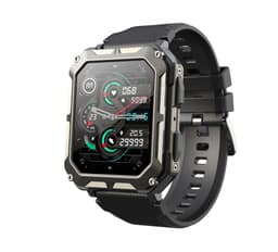 image-New C20pro Waterproof Smart Watch - Black, Multi-Sport, Step Count
