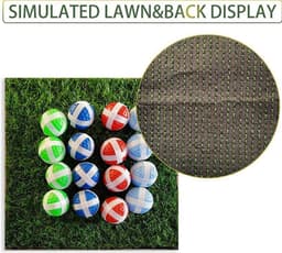 image-Golf Batting Mat - Casual Game Set 3 Clubs