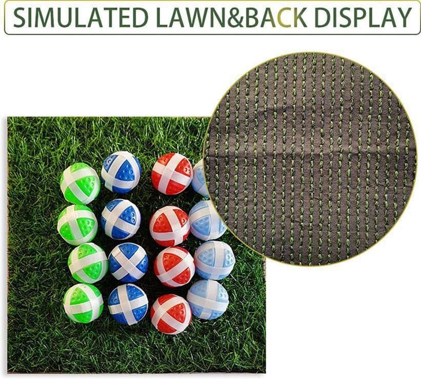 image-Golf Batting Mat - Casual Game Set 3 Clubs